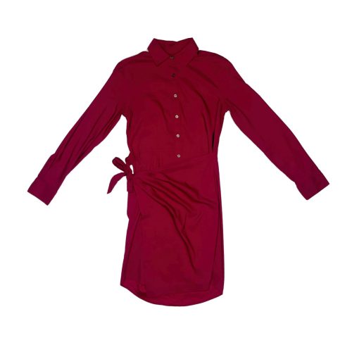 UNTUCKit Burgundy Shirt Dress